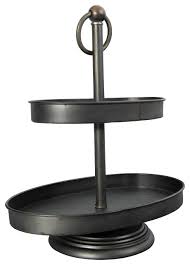 Check spelling or type a new query. In Stock Decorative Metal 2 Tier Tray Traditional Serving Trays By Creative Co Op Houzz