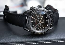 Omega Speedmaster Co Axial Chronograph Dark Side Of The Moon Black Ceramic Watch Review Ablogtowatch Watches For Men Omega Speedmaster Omega Speedmaster Co Axial