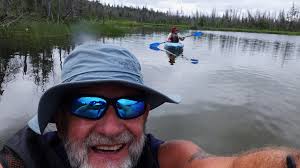 Enjoying evening at Greers Ferry Lake