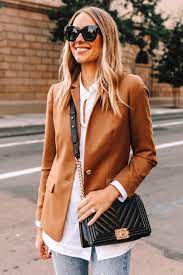 Women's blazers plus size, women's blazers classy, women's blazers chic. The Perfect Fall Camel Blazer I Ve Been Wearing Since 2016 Fashion Jackson