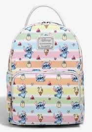The Cutest Lilo Stitch Loungefly Bag Combines Dole Whips With Disney Magic And It S On Sale Inside The Magic Loungefly Bag Stitch Backpack Bags