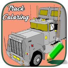 Just click to print out your copy of this half circle shape coloring page. Truck Vehicles Adult Coloring Pages Apps On Google Play
