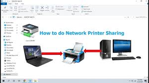 On computer 1, printing is fine. How To Share Printer On Network Share Printer In Between Computers Easy Youtube