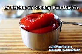 La Recette Du Ketchup Fait Maison Recette Recette Recettes De Cuisine Fait Maison