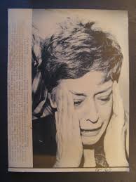 AP Wire Press Photo 1983 Pam Dunlap wife of Bill Dunlap sailor sailboat  Missing