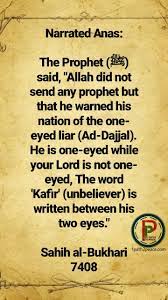 The Description About Dajjal The Liar Onepathtopeace Telegram Channel Liar Sayings Words