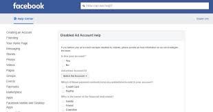 Why doesn't the appeal form for the marketplace work? How To Activate A Disabled Facebook Account