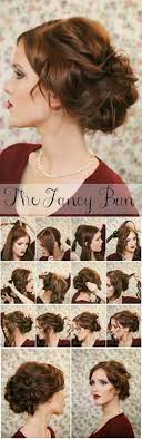 Easy Simple Knotted Bun Updo Hairstyle Tutorials Wedding Hairstyle Haircuts Hairstyles For Short Long Medium Diy Wedding Hair Hair Styles Hair Bun Tutorial