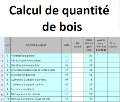 Calcul Volume Bois Pour Charpente Sur Excel Cours Genie Civil Outils Livres Exercices Et Videos