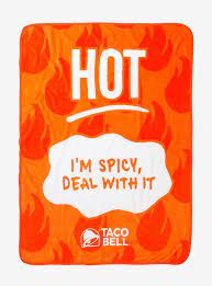 Taco Bell Hot Sauce Throw Taco Bell Taco Bell Sauce Packets Hot Sauce