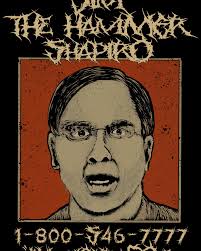 Happy spooky season. Jim the hammer Shapiro scared the shit outta me as a  kid. Nothin like sittin there 5 years old with some dude sweating and  yelling that he's my SOB.