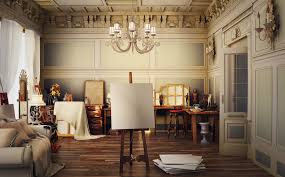 You can select the transparent color. 30 Creative Beautiful Home Art Studio Ideas