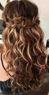 35 Half Up Half Down Wedding Hairstyles For 2021 Waterfall Braid Hairstyle Wedding Hair Down Wedding Hairstyles For Long Hair