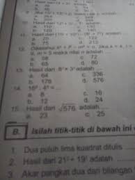 Untuk menghitung akar kuadrat suatu bilangan, ubah bilangan yang unttuk menyelesaiakan soal ini, kali ini kita gunakan pohon faktor. Akar Kuadrat Dari 576 Adalah Akarkua