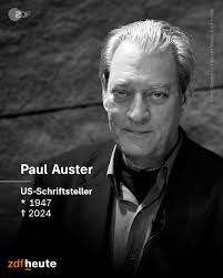 ZDF heute - Der US-Bestsellerautor Paul Auster ist tot Er starb im Alter  von 77 Jahren an den Folgen einer Lungenkrebserkrankung International  erfolgreich wurde Auster u a mit seiner New York Trilogie