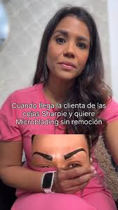 “Dicen que no quieren remoción… pero tampoco quieren cejas de sharpie  🖊️😅, ¡Milagros hago, magia no tanto!”, #reels #pmu #microblading