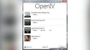 Download Open IV 2.9.1 for GTA 5