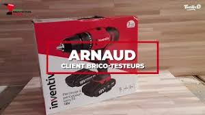 Buy the best and latest visseuse devisseuse on banggood.com offer the quality visseuse devisseuse on sale with worldwide free shipping. Brico Testeurs Test Perceuse A Percussion Sans Fil 18 V Inventiv Youtube