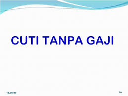 Surat rasmi memohon cuti/memohon ke sesuatu via. Surat Rasmi Memohon Cuti Tanpa Gaji Frasmi