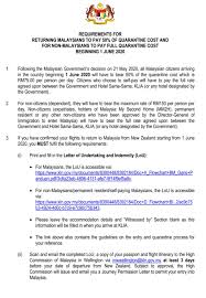 A letter of undertaking is an assurance by one party to another party that they will fulfill the obligation that had been previously agreed on, but not written into a contract. Th High Commission Of Malaysia In Wellington New Zealand Facebook