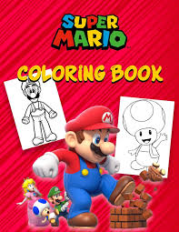 You can use our amazing online tool to color and edit the following mario bros coloring pages. Super Mario Coloring Book 50 Illustrations Mario Brothers Coloring Books For Kids Ideal Gift For Those Who Love Super Mario Bros 50 Pages 8 5 11 Inches Galaxy Gamir S 9798574927861 Amazon Com Books