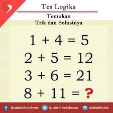 Mulai dari teka teki matematika, teka teki cinta yang romantis dan penuh. Angka Gambar Teka Teki Matematika Dan Jawabannya
