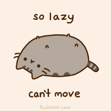 Pusheen's guide to being lazy. The Cutest Pusheen Gifs Ever
