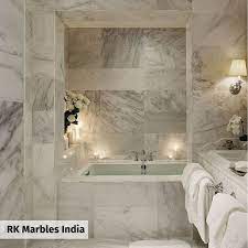 A marble double vanity with a modern and minimalist design is a timeless element for a bathroom. Marble Marble Bathroom Small Apartment Bathroom Marble Bathroom Designs