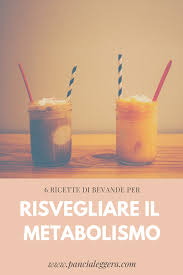 Il lunedi il giovedi, si potrà ritornare al thè, se si tratta di un periodo invernale, o al frullato in sostituzione al latte, se. 6 Bevande Per Attivare Il Metabolismo Pancia Leggera