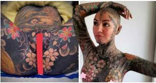 0001tattoo on the penis.jpg 2,448 × 3,264; Grotesque Meet Woman Who Tattooed Herself From Head To Toe Including Her Private Part Laughter Court