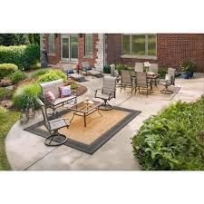 American slings offers the highest quality outdoor in custom replacement slings. Hampton Bay Riverbrook Espresso Brown Padded Sling Steel Outdoor Patio Decohub Home Outlet Store