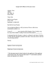 Too low to afford private coverage. 40 Income Verification Letter Samples Proof Of Income Letters