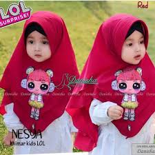 Style hijab ayu ini bisa untuk wfh simpel dan kalem. Jilbab Anak Lol Led 2 Layer Hijab Lol Anak Simpel Pet Led Shopee Indonesia