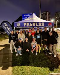 gcmarathon x @fearlss.co 💙 DAY 2 Incredible seeing all of you cross the  finish line for 10km & full marathons today 🥹🏃👏 A marathon is no easy  mental or physical feat, you