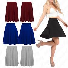 Tendance et stylée la jupe ne se démode jamais. Femmes D Ete Mode Solide Jupes Plissees Sexy Taille Haute Mini Jupes Courtes 2019 Aliexpress