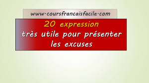 Comment S Excuser Ou Presenter Ses Excuses 20 Expression Tres Utile Pour Presenter Les Excuses