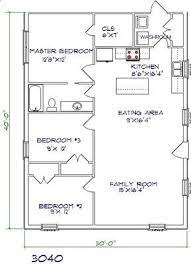 40x50 barndominium floor plans 30x30 barndominium floor plans 30x40 barndominium floor plans. Three Bedroom 30x40 House Floor Plans Novocom Top