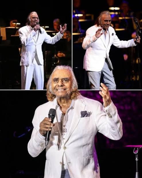 Johnny Mathis sings his final note