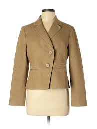 Details About Kasper Women Brown Blazer 8 Petite