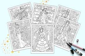 You may even spot an ariel lookalike in this bunch o. 15 Free Printable Steampunk Coloring Pages For Adults The Artisan Life