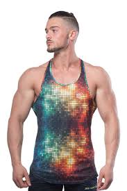 Jed North Classic Stringer Tank Top T Shirt Abstract Tank005