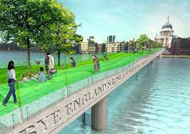 I always wanted a footbridge in our outdoor space.because we love taking on projects(diy).we searched online to find the easiest design for us. Unbuilt London A Garden Bridge Across The Thames
