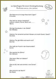 Tolles Kindergeburtstags Quiz Kinder Uber 4 Jahre In 2020 Quizfragen Fur Kinder Kinder 4 Jahre Kindergeburtstag