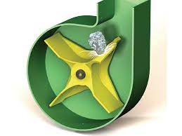 A new impeller & housing, and new hoses (larger diameter) was a obvious upgrade. Our Patented Lawn Vacuum Impeller Cyclone Rake