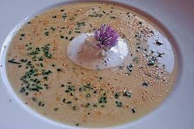 Champagner Senf Suppe Von Schrat Chefkoch Rezept Lebensmittel Essen Senfsuppe Suppe