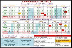 Va fi structurat pe doua semestre anul asta e mult mai bine, se termina pe 18 parca, plus rusaliile pe 5, plus saptamana altfel in prima saptamana din iunie. Structura Anului Scolar 2017 2018 Potrivit Ministrului Educatiei