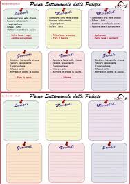 Come Fare Le Pulizie Di Casa Velocemente Piano Settimanale Genitorialmente Pulizie Di Casa Pulizia Settimanale Della Casa Pulizia