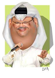 المطرب الكويتي نبيل شعيل kuwaiti singer nabil shuail كاريكاتير cartoon graphic art prints art prints graphic art