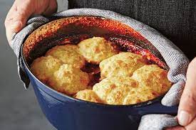 Classic Ragu With Polenta Dumplings Braising Recipes Recipes Braised