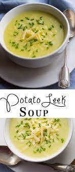 Potato Leek Soup Recipe Soup Recipes Leek Soup Potato Leek Soup